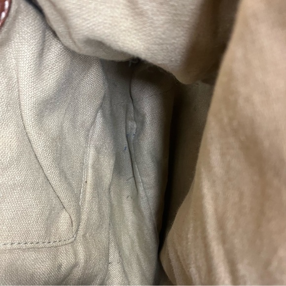 Cole Haan woven leather hobo bag shoulder bag large size - Picture 8 of 10